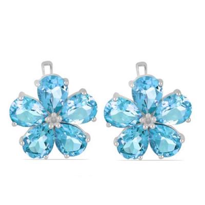 BUY STERLING SILVER NATURAL PINK AMETHYST FLORAL EARRINGS – WHOLESALE JEWELRY SUPPLIER USA & EUROPE | JEWELPIN